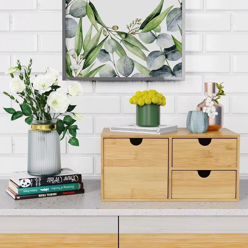 BAMBOOHOMIE Bamboo Fitted Vanity Cases